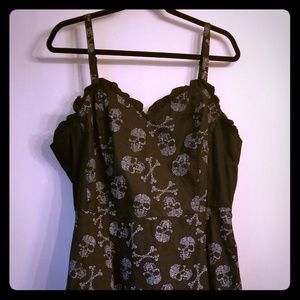Torrid skull swing dress